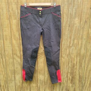 Devon-Aire Versailles Classic Show Breech Pants Black Womens Size 32